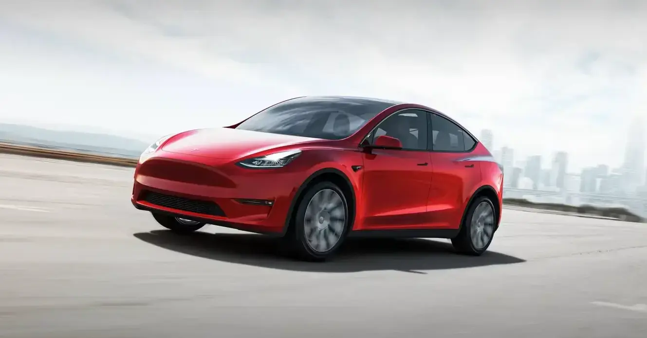 Tesla-Model-Y-red