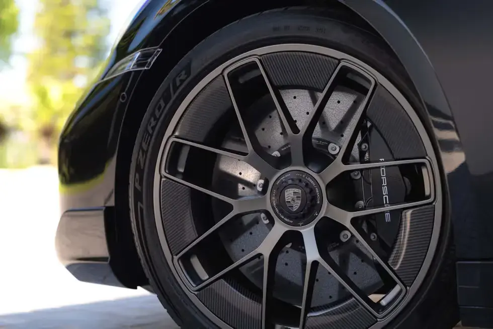2026-porsche-911-turbo-s-Close Up Of Aloy Rim